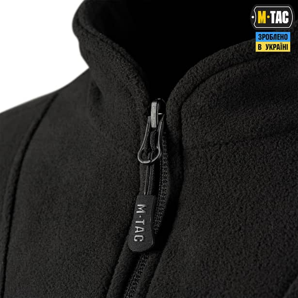 5 - Кофта флісова M-Tac Delta Fleece. Чорний