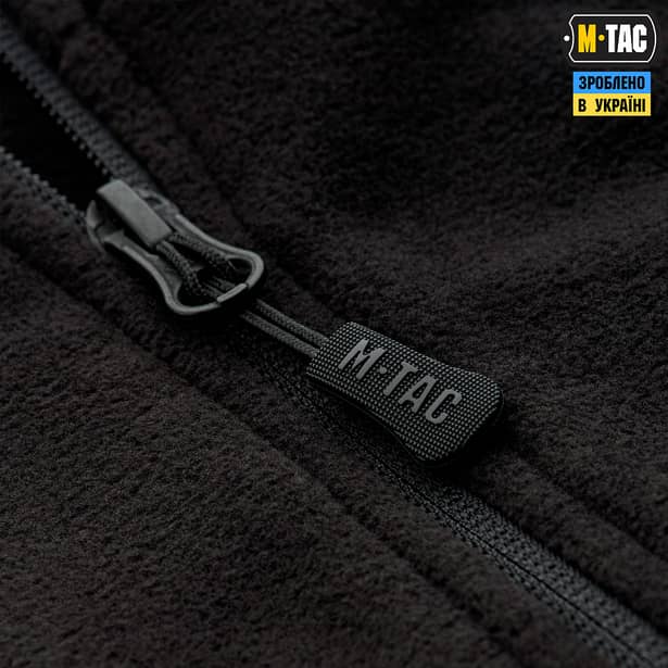 10 - Кофта флісова M-Tac Delta Fleece. Чорний