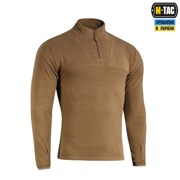 2 - Кофта флісова M-Tac Delta Fleece. Койот