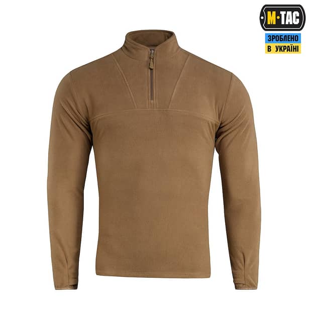 3 - Кофта флісова M-Tac Delta Fleece. Койот