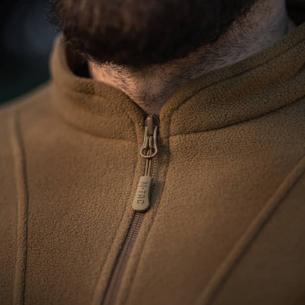 4 - Кофта флісова M-Tac Delta Fleece. Койот
