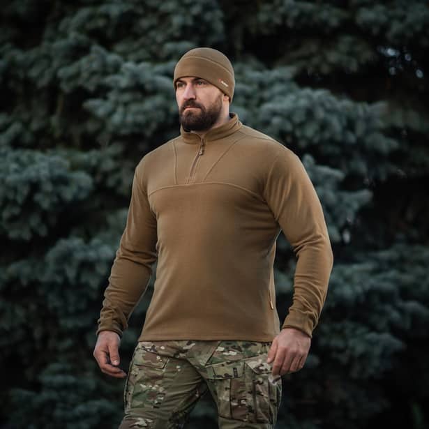 9 - Кофта флісова M-Tac Delta Fleece. Койот