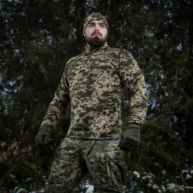 12 - Кофта флісова M-Tac Delta Fleece. Піксель