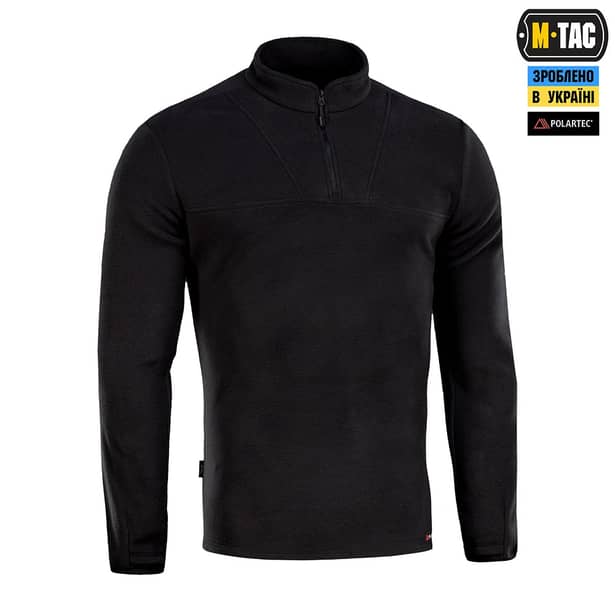 2 - Кофта флісова M-Tac Delta Polartec. Чорний