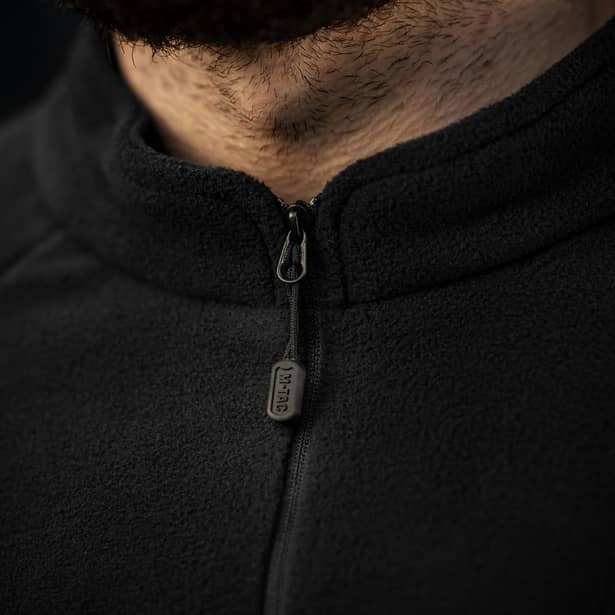 7 - Кофта флісова M-Tac Delta Polartec. Чорний