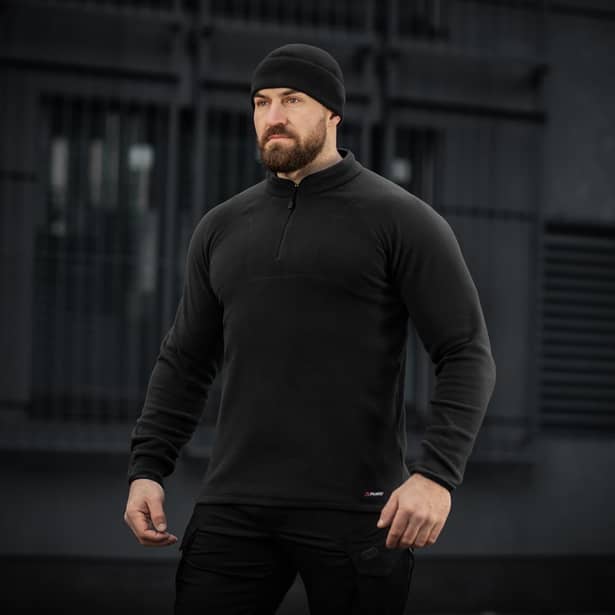 10 - Кофта флісова M-Tac Delta Polartec. Чорний