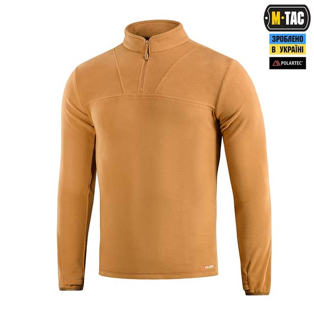 1 - Кофта флісова M-Tac Delta Polartec. Койот