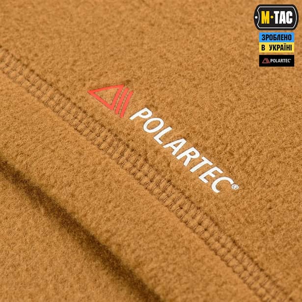 6 - Кофта флісова M-Tac Delta Polartec. Койот