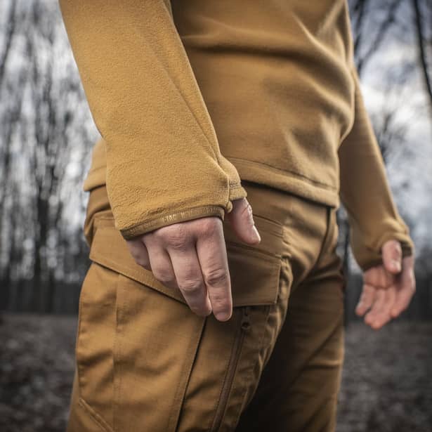 8 - Кофта флісова M-Tac Delta Polartec. Койот