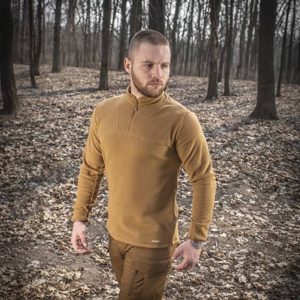 11 - Кофта флісова M-Tac Delta Polartec. Койот