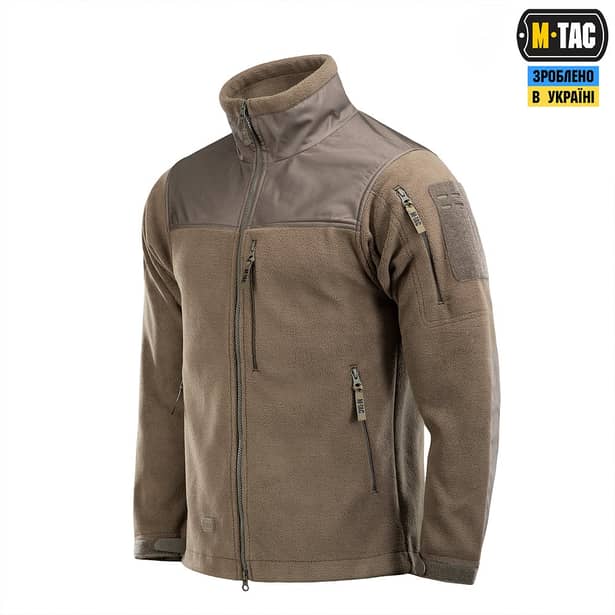 1 - Флісова куртка-кофта M-Tac Alpha Microfleece Gen.II. Олива