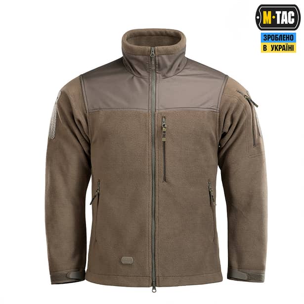 3 - Флісова куртка-кофта M-Tac Alpha Microfleece Gen.II. Олива