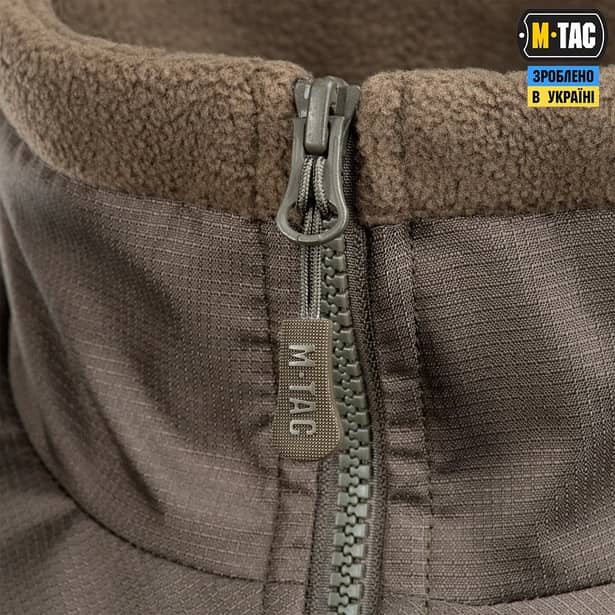 5 - Флісова куртка-кофта M-Tac Alpha Microfleece Gen.II. Олива
