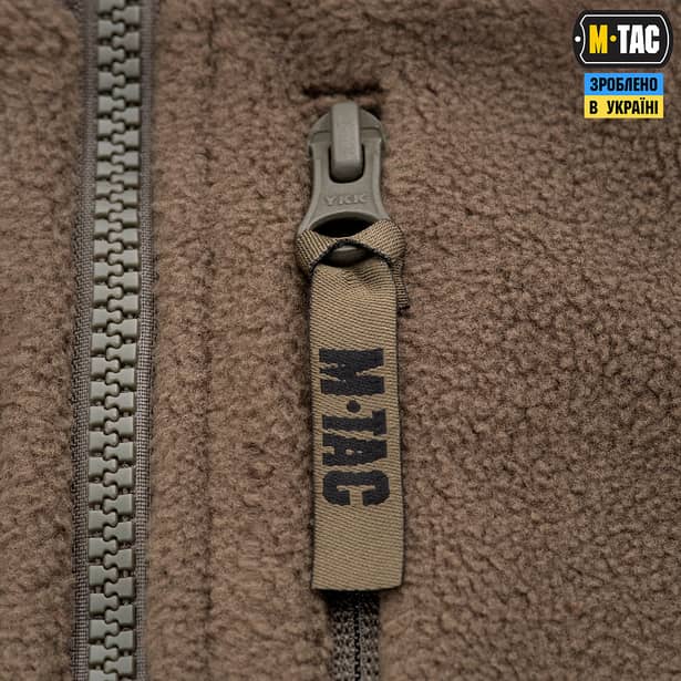 8 - Флісова куртка-кофта M-Tac Alpha Microfleece Gen.II. Олива