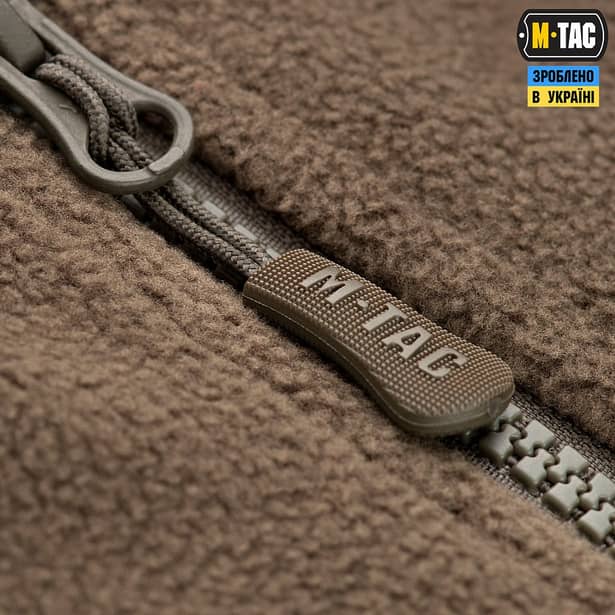 9 - Флісова куртка-кофта M-Tac Alpha Microfleece Gen.II. Олива