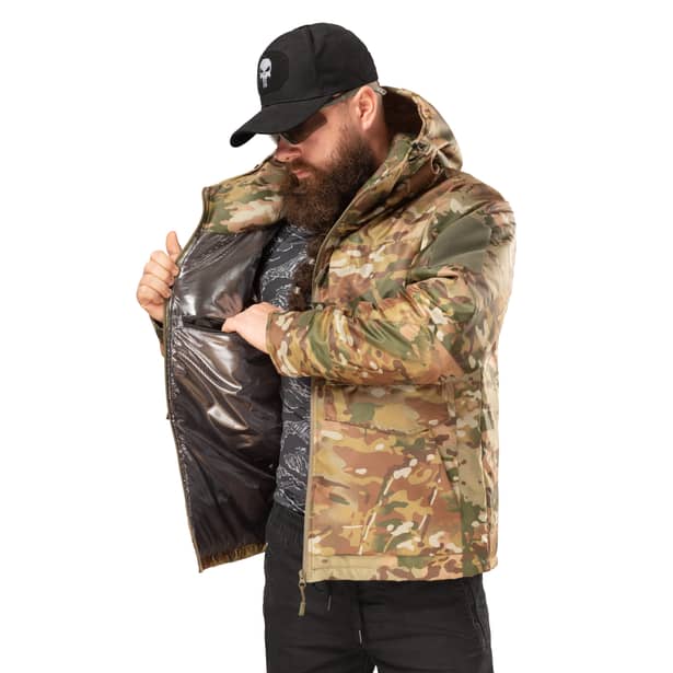 3 - Куртка утепленная Combatant SNOWHUNTER. Мультикам