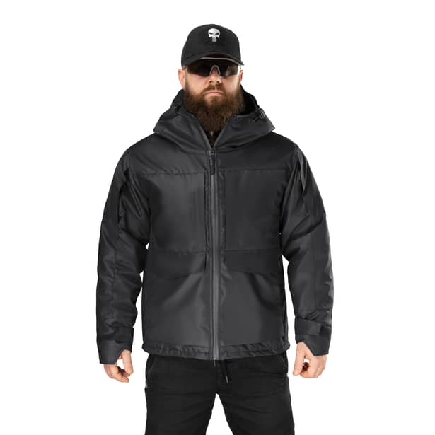 9 - Куртка утепленная Combatant SNOWHUNTER. Черный