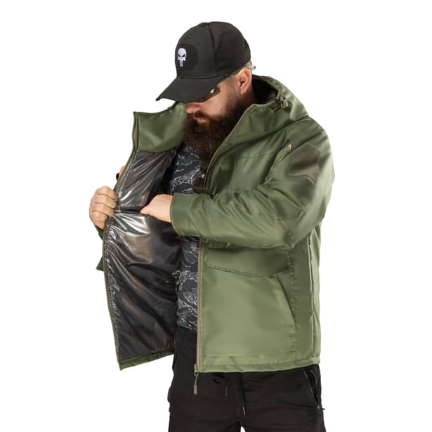 5 - Куртка утеплена Combatant SNOWHUNTER. Хакі