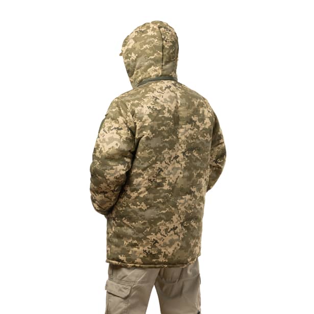 4 - Куртка зимова на флісі. Піксель