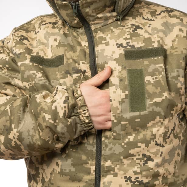 5 - Куртка зимова на флісі. Піксель