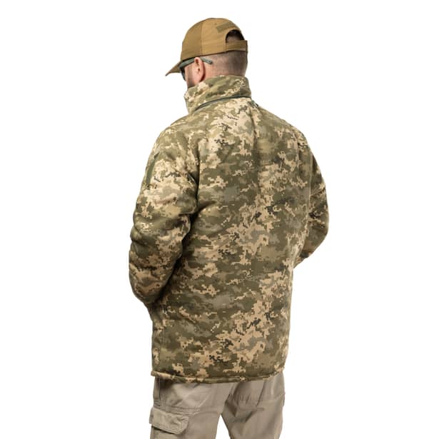 9 - Куртка зимова на флісі. Піксель