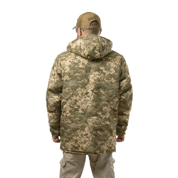 12 - Куртка зимова на флісі. Піксель