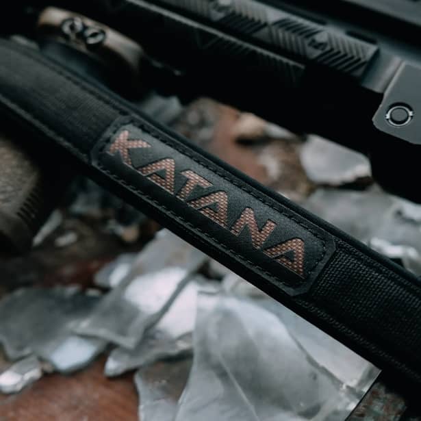 2 - Ремінь збройовий RAGNAROK Katana (KATANA-B) з QD-антабками, Чорний