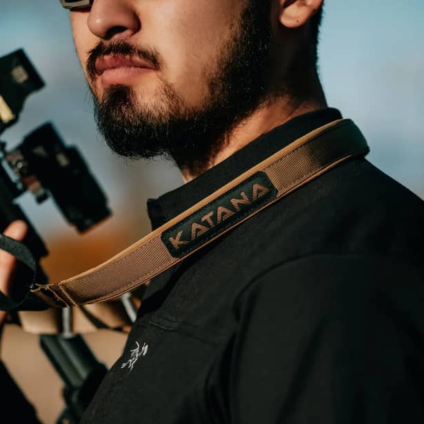 3 - Ремінь збройовий RAGNAROK Katana (KATANA-CB) з QD-антабками, Койот-Чорний