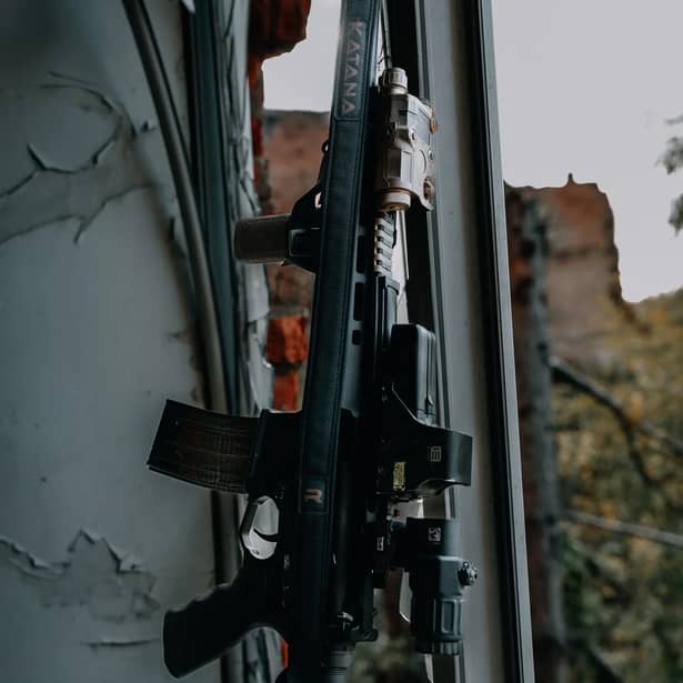 6 - Ремінь збройовий RAGNAROK Katana (KATANA-B) стропа з пряжками QD (BASE-QD), Чорний