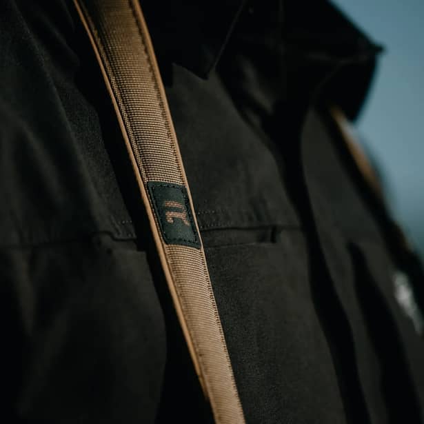 3 - Ремінь збройовий RAGNAROK Katana (KATANA-CB) стропа з пряжками QD (BASE-QD), Койот-Чорний