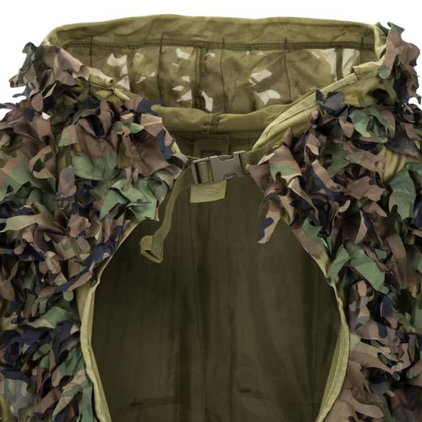 4 - Маскувальний костюм Helikon Leaf Ghillie Set US Woodlland