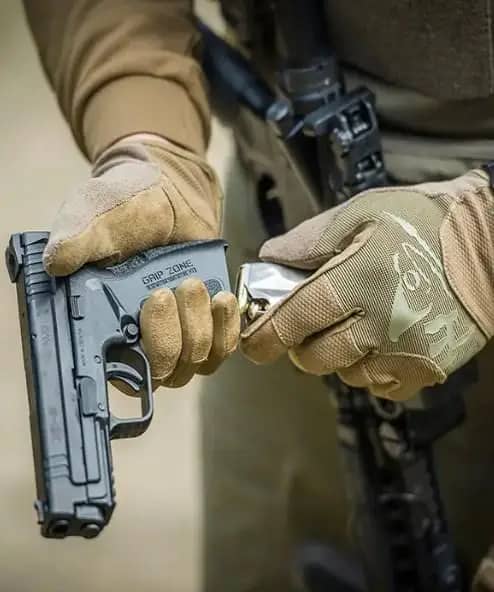 4 - Перчатки тактические Helikon All Round Fit Tactical, Койот