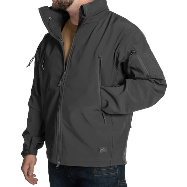 4 - Куртка Helikon Gunfighter Softshell Shark Skin Windblocker. Черный