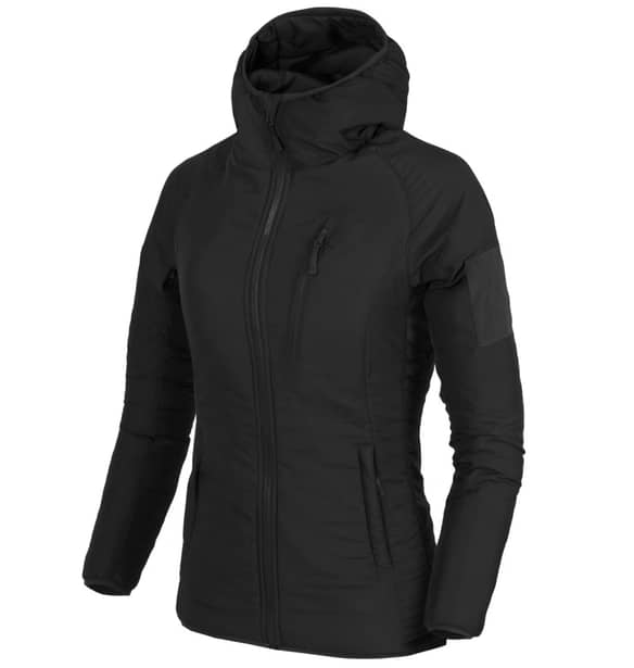 1 - Куртка женская Helikon Wolfhound Hoodie. Черный