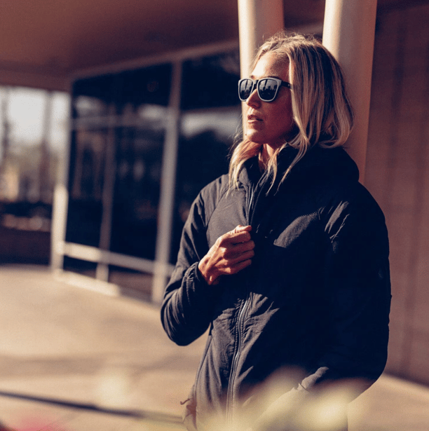 9 - Куртка женская Helikon Wolfhound Hoodie. Черный