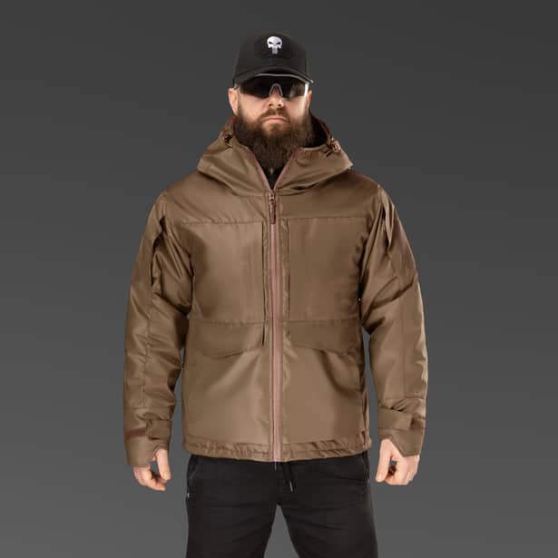 12 - Куртка утепленная Combatant SNOWHUNTER. Койот