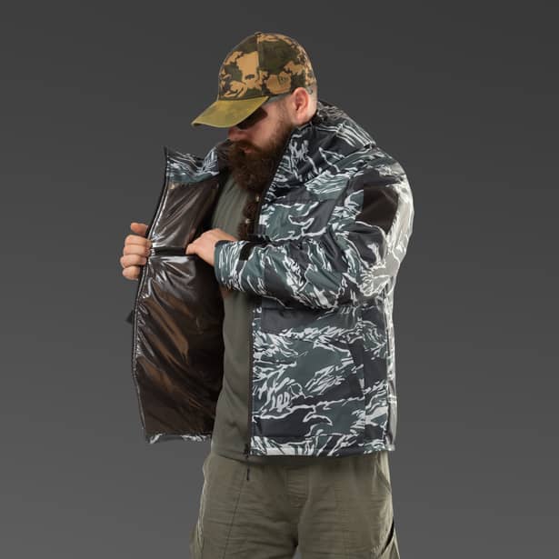 6 - Куртка утеплена Combatant SNOWHUNTER 2.0. Tiger Blue