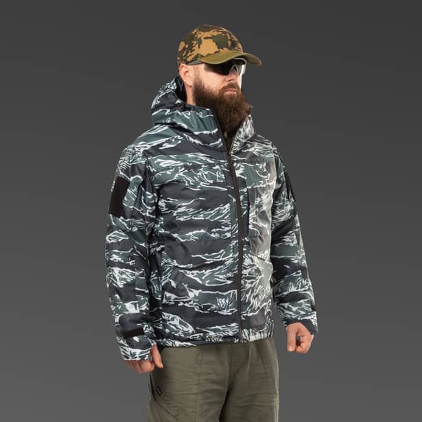 9 - Куртка утеплена Combatant SNOWHUNTER 2.0. Tiger Blue