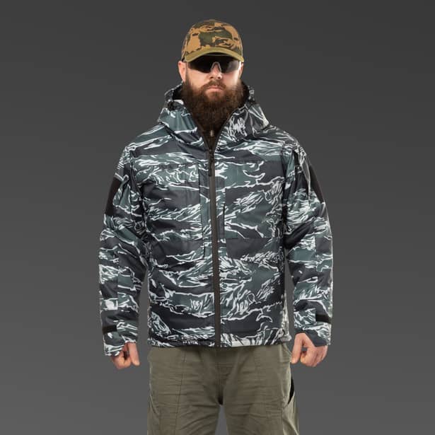 11 - Куртка утеплена Combatant SNOWHUNTER 2.0. Tiger Blue