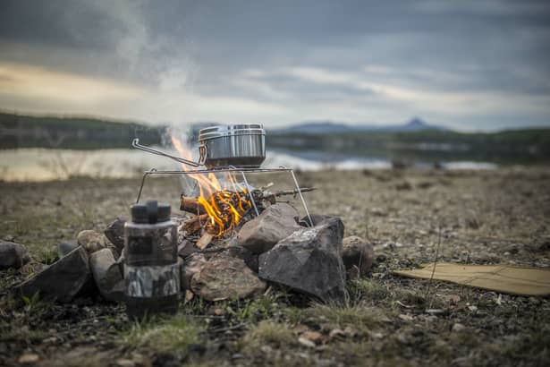 7 - Набір посуду Helikon Mess Tin (кастрюля + кастрюля + сковорідка) із нержавіючої сталі