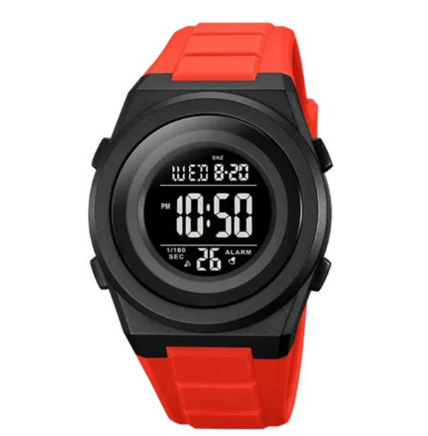 1 - Годинник наручний SKMEI 2080RD, Червоний
