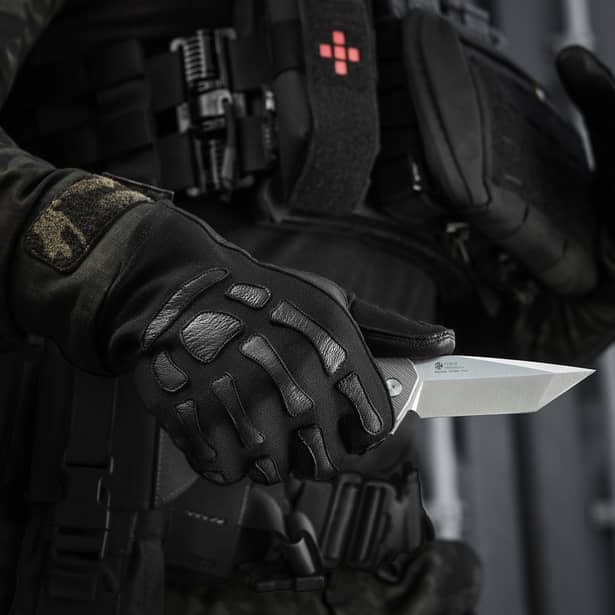 13 - Рукавички M-Tac Skeleton Nomex Чорний