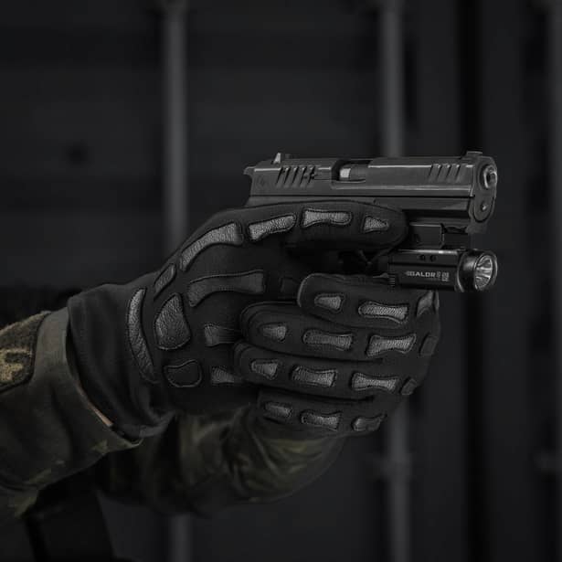 12 - Рукавички M-Tac Skeleton Nomex Чорний