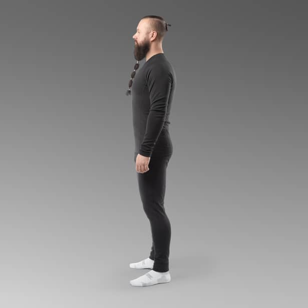 5 - Комплект термобелья Combatant WARSKIN. Черный