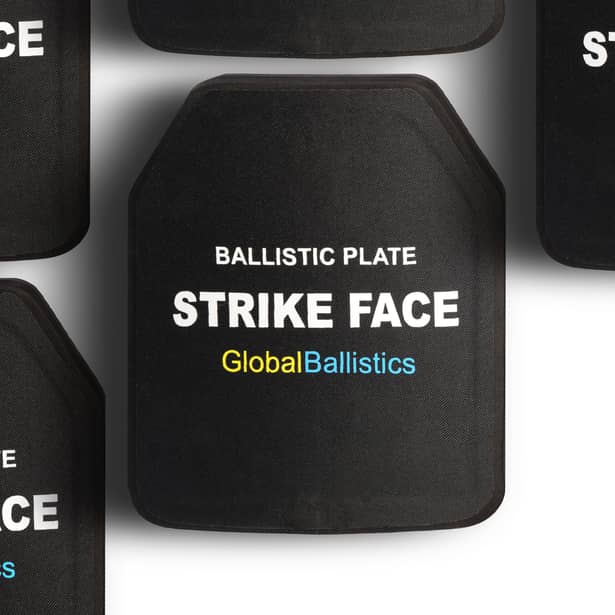 3 - Керамічна бронеплита 6-го класу. Вага 2.3 кг. Розмір 25 на 30 см.