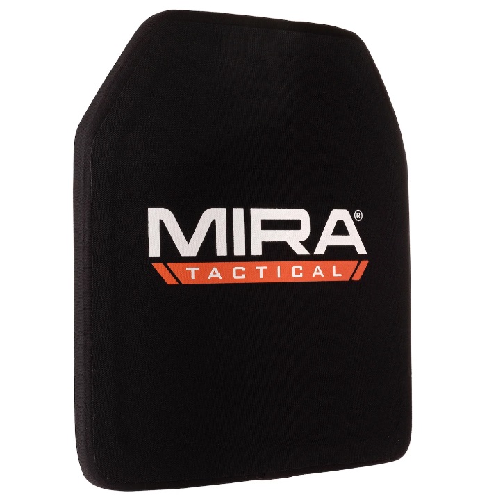 7 - Керамічна бронеплита 6-го класу MIRA MT-LVL4. Вага 2,8 кг. Розмір 25 на 30 см.
