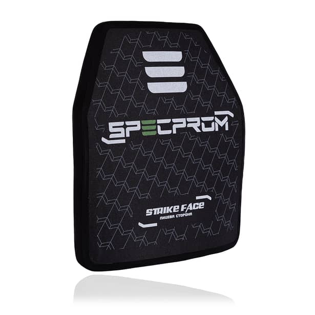 1 - Поліетиленова бронеплита S-Line 3-го класу SPECPROM. Вага 1,4 кг. Розмір 25 на 30 см.
