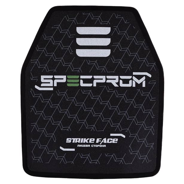 2 - Поліетиленова бронеплита S-Line 3-го класу SPECPROM. Вага 1,4 кг. Розмір 25 на 30 см.