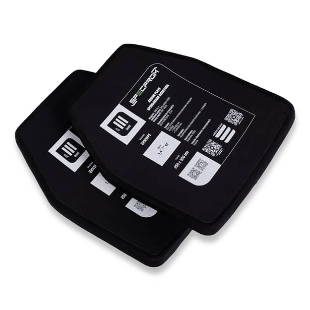 8 - Поліетиленова бронеплита S-Line 3-го класу SPECPROM. Вага 1,4 кг. Розмір 25 на 30 см.