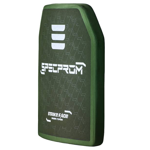 6 - Комплект керамических бронеплит SPECPROM 6-го класса. Вес 2.9 кг. Размер 25 на 30 см. Олива. 2 шт.